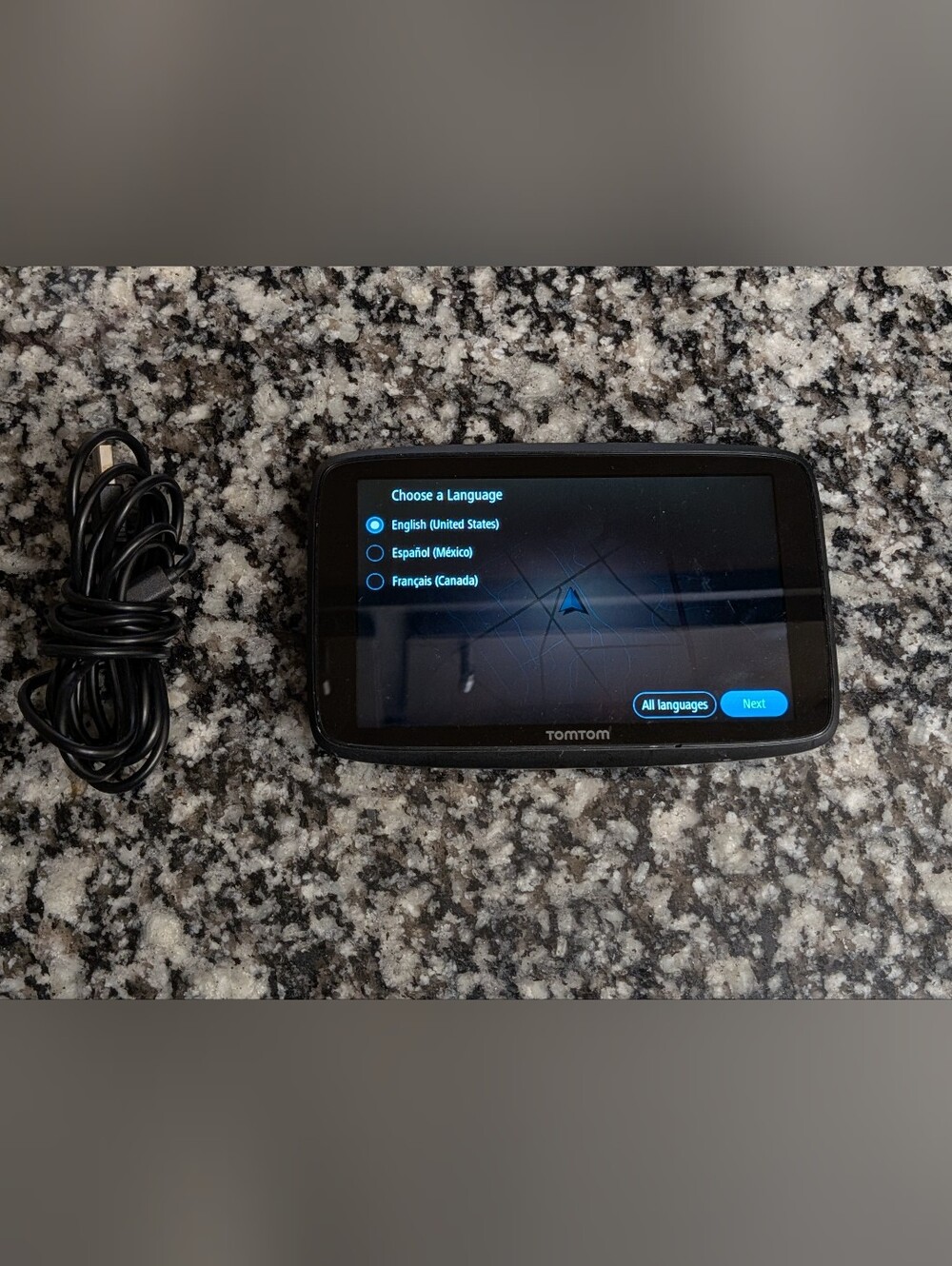 TomTom 4PN60 GPS Navigation System Tested Works No Mount